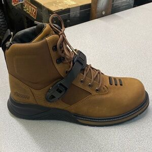 ICON Men's SuperDuty6 Safety Toe Brown Motorcycle Boots